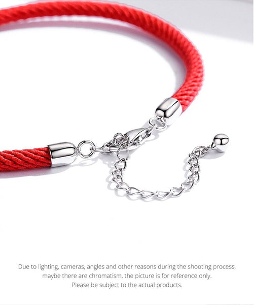 925 Sterling Silver Charm Bracelet for Women European Adjustable 16cm to 21cm Girl Birthday Gifts SCB166  -  GeraldBlack.com