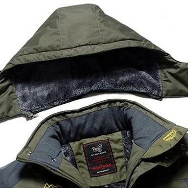 9XL Plus Size Windproof Waterproof Fleece Thick Winter Jackets for Men - SolaceConnect.com