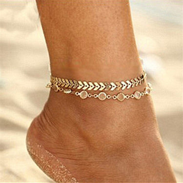 Fashion Versatile Butterfly Metal Style Chains Barefoot Anklets for Women  -  GeraldBlack.com