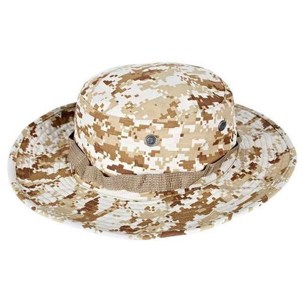 Airsoft Sniper Camouflage Nude Tactical Boonie Bucket Hats for Summer - SolaceConnect.com