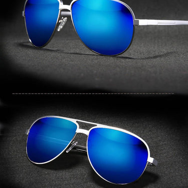 Aluminum Magnesium Classic HD Polarized Big Size Sunglasses for Men - SolaceConnect.com