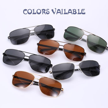 Aluminum Magnesium Polarized Men's Sunglasses with Mirror Coated Lens - SolaceConnect.com