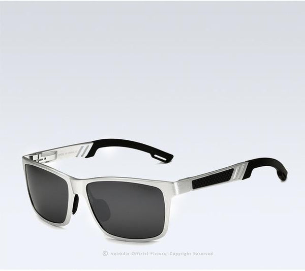 Aluminum Mirror Eyewear Polarized Lens Fashion Sunglasses for Men - SolaceConnect.com