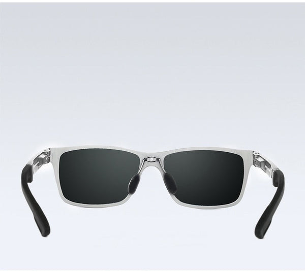 Aluminum Mirror Eyewear Polarized Lens Fashion Sunglasses for Men  -  GeraldBlack.com