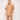 Apricot Color Textured Ruffle Sleeve Tunic Top with Back Keyhole  -  GeraldBlack.com