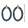 Artificial Crystal Two Kinds Of Wear Law Of Copper Earrings for Women - SolaceConnect.com