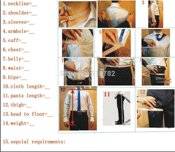 As Picture 3 Men's 3 Pieces Blazer Pants Vest Groom Tuxedos Wedding Suits Shawl Lapel Grooms  -  GeraldBlack.com