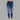 Asymmetrical Tassel High Waist Skinny Ripped Jeans With Pockets for Women  -  GeraldBlack.com