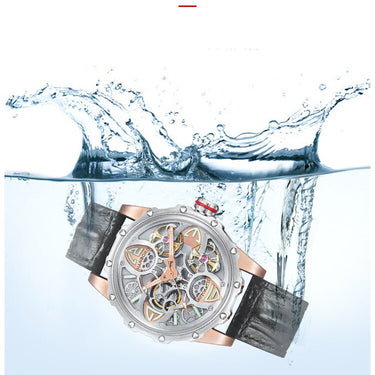 Automatic Mechanical Watch Men Luxury Stainless Steel Sapphire Crystal Designer Watch  -  GeraldBlack.com