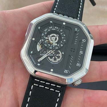 Automatic Self-wind Mechanical Movement Luxury Sports Watch for Men - SolaceConnect.com