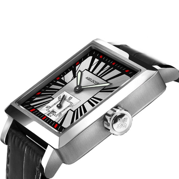 Automatic Self-wind Sapphire Mechanical Wristwatch with Calendar - SolaceConnect.com