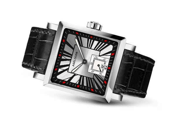 Automatic Self-wind Sapphire Mechanical Wristwatch with Calendar - SolaceConnect.com