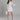 Autumn Korean Thin Stitching Single-breasted Shirt Dresses White Pocket Office Sheath Pencil Mini Dress  -  GeraldBlack.com