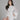 Autumn Korean Thin Stitching Single-breasted Shirt Dresses White Pocket Office Sheath Pencil Mini Dress  -  GeraldBlack.com