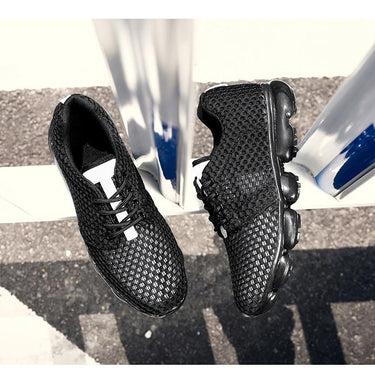 Autumn Men's Air Cushion Sneakers Mesh Blade Shoes Running Jogging Shoes - SolaceConnect.com