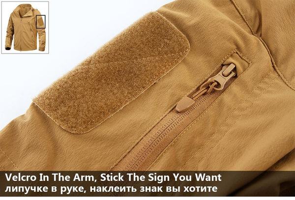 Autumn Men's Military Tactical US Army Hat Detachable Jacket Outerwear - SolaceConnect.com