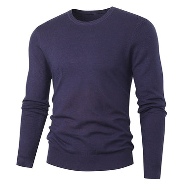 Autumn Men Sweaters Pullover Cotton O-Neck Slim Ugly Sweater Jumper Tops Knitwear Striped Jersey  -  GeraldBlack.com