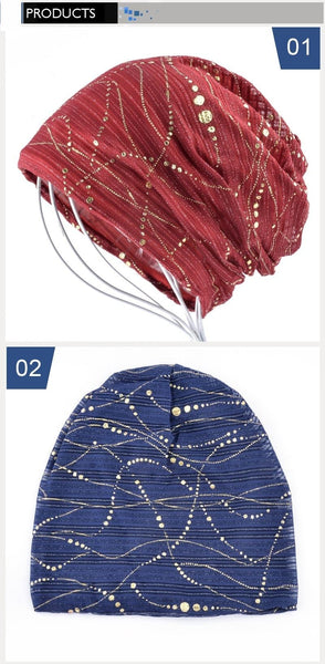 Autumn Spring Fashion Casual Polyester Outdoor Beanies for Women - SolaceConnect.com