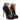 Autumn Style Women's Peep-toe High Heels Pumps with Rivets and Buckle  -  GeraldBlack.com