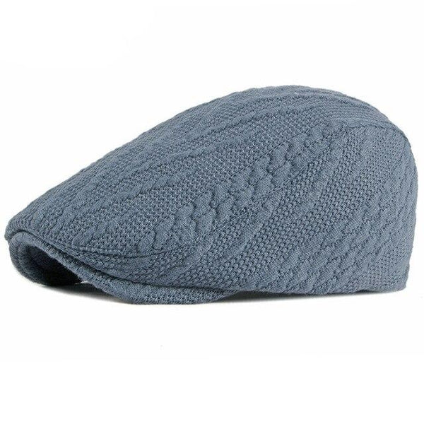 Autumn Winter Fashion Adjustable Knitted Beret Cap for Men and Women - SolaceConnect.com