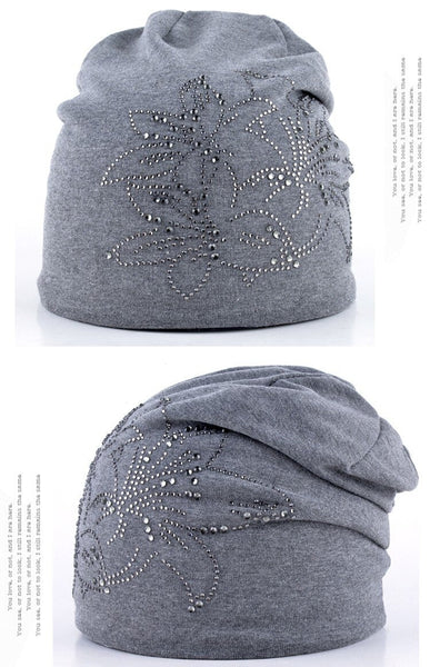 Autumn Winter Knitted Warm Beanies Skullies Cap for Women & Girls  -  GeraldBlack.com