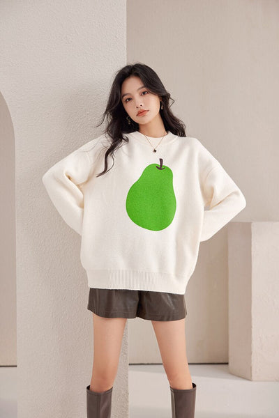Autumn Winter Thickened Lazy Pullovers Korean Knit Pullovers Sweaters O-Neck Knitted Long Sleeve Sweaters Tops  -  GeraldBlack.com