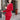 Autumn Winter Wear Red Women's Formal Pantsuit with Pant and Jacket - SolaceConnect.com