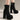 Autumn Winter Women Ankle Boots Fashion Sexy High Thick Heel Platform Zipper Buckles Boots Shoes Woman  -  GeraldBlack.com