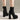 Autumn Winter Women Ankle Boots Fashion Sexy High Thick Heel Platform Zipper Buckles Boots Shoes Woman  -  GeraldBlack.com