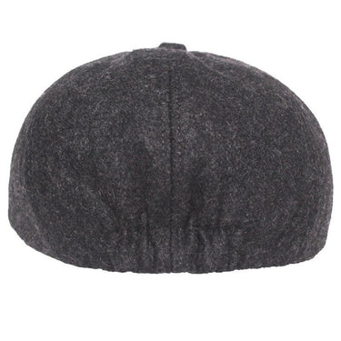 Autumn Winter Wool Vintage Octagonal Beret Cap for Men and Women - SolaceConnect.com