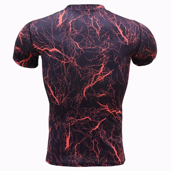 Base Layer Camouflage Crossfit Fitness Quick Dry Tight T-Shirts Tops & Tees  -  GeraldBlack.com
