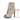 Beige 10CM Fashion Women Indoor Dance Shoes Comfortable Cross-tied Peep Toe Lace-up Gladiator High Heels Jazz Dance Sandals  -  GeraldBlack.com