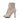 Beige 10CM Fashion Women Indoor Dance Shoes Comfortable Cross-tied Peep Toe Lace-up Gladiator High Heels Jazz Dance Sandals  -  GeraldBlack.com