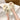 Beige White Fluffy Fur Fuzzy Slides Cross Band House Slippers for Women  -  GeraldBlack.com