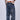 Big Pocket Blue Men's Loose Casual Trousers Fashion Tide Inelastic Denim Pants High Waist Clothing Bottoms  -  GeraldBlack.com