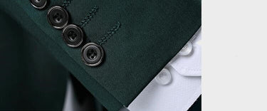 Black Blazer Pant Vest Fashion Wedding Casual Business 3 Piece Suit for Men  -  GeraldBlack.com