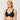 Black Floral Unlined Underwire Full Coverage Minimizer Bra for Women  -  GeraldBlack.com