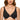 Black Full Coverage Front Closure Seamless Underwire Bra for Women  -  GeraldBlack.com