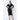 Black Long Sleeve Low V Neck Midi Dress with Ruching on Sides and Chest  -  GeraldBlack.com