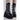 Black Matte Women's Buckle Zipper Mid Calf Platform Boots Thick Bottom Cool Goth Fashion Shoes  -  GeraldBlack.com