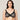 Black Minimizer No Padded Full Coverage Floral Lace bra for Women  -  GeraldBlack.com