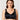 Black Seamless Wireless Posture Front Closure Full Coverage Bra for Women  -  GeraldBlack.com