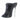 Black Shiny 16cm Ultra Thin Metal Heels Patent Leather Peep Toe Ankle Boots  -  GeraldBlack.com