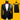 Black Tuxedo Jacket Pant Beads Mens Stage Tuxedos Wedding Plus Size 4XL Groom Suit  -  GeraldBlack.com