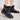 Black Warm Plush Zipper Round Toe Waterproof Boots for Women  -  GeraldBlack.com
