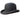 Black Wool Felt Fedora Solid Pattern Derby Bowler Hat for Men Women  -  GeraldBlack.com