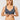 Blue Heather Floral Non-Padded Strapless Underwire Bra for Women  -  GeraldBlack.com