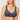 Blue Heather Floral Non-Padded Strapless Underwire Bra for Women  -  GeraldBlack.com