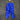 Blue Loose Pleated Shinny Sexy Nightclub Men's DS Costumes Anti bright Elastic Waist Pants  -  GeraldBlack.com