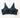 Blue Marl Wireless Cotton bra Plus Size Sleep Unlined for Women  -  GeraldBlack.com